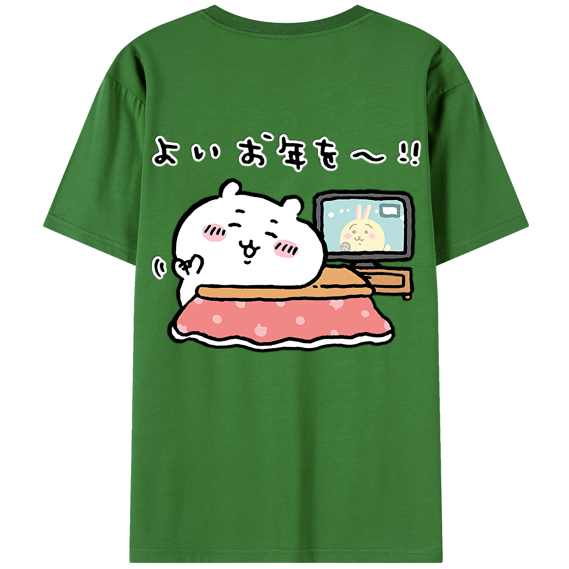 （画像用） ちいかわ ちいかわ Chii-kawa chiikawa レディース半袖Tシャツ(バックプリント)